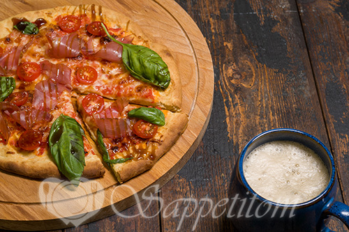 Пицца без дрожжей