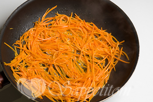 Вок с креветками #шаг 6