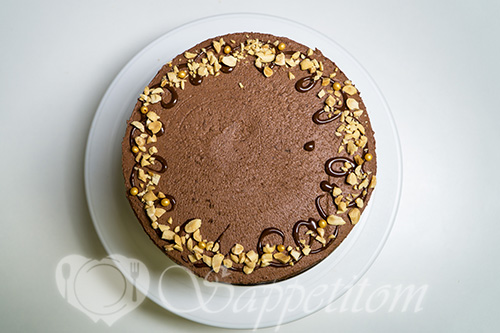 Торт Сникерс #шаг 35