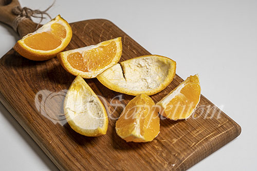 Апельсиновые цукаты #шаг 1