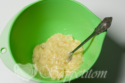 Банановый кекс #шаг 6