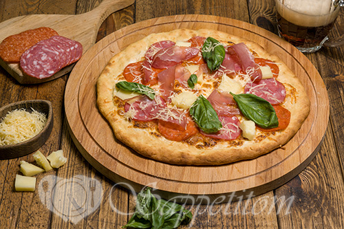 Пицца в духовке #шаг 14