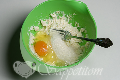 Творожно-банановые оладьи #шаг 2