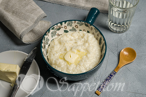 Рисовая каша #шаг 8