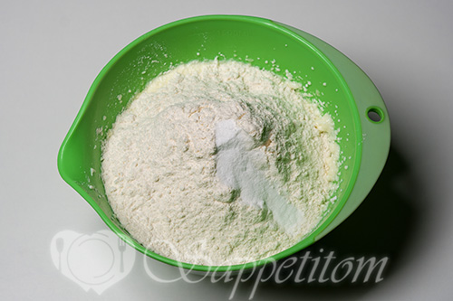 Творожные кексы в формочках #шаг 6