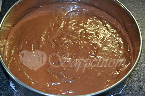 Шоколадный бисквит #шаг 8