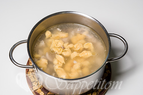 Суп с клецками #шаг 10