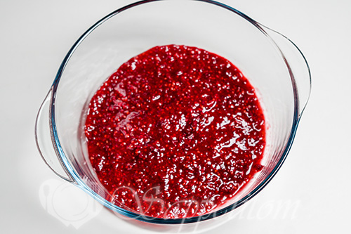 Малина с сахаром #шаг 1