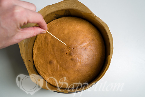 Торт Птичье молоко на желатине #шаг 7