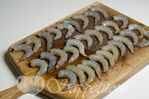 Вок с креветками #шаг 1