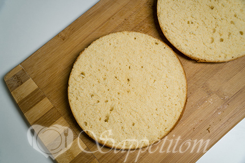 Торт Птичье молоко на желатине #шаг 23