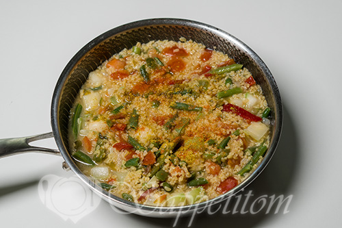 Булгур с овощами #шаг 7