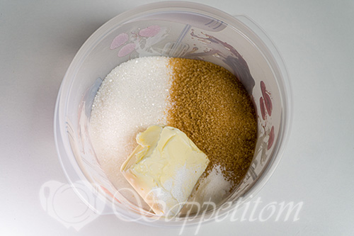 Печенье с шоколадной крошкой #шаг 1