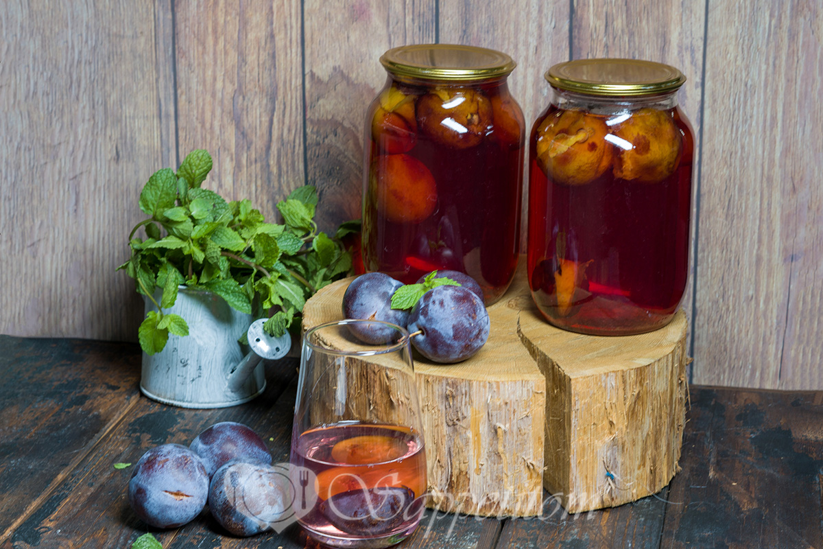 Сливовый компот