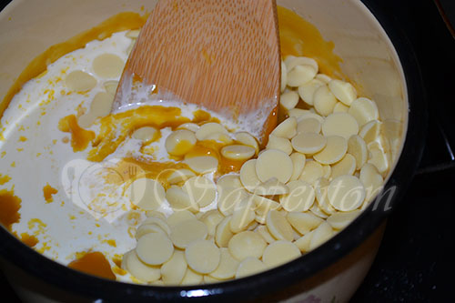 Пирожное Макарон (Macaron) манговый #шаг 3