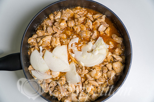 Гуляш из курицы #шаг 4
