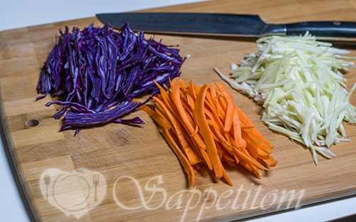 Салат Коул Слоу #шаг 1