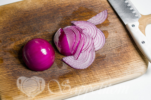 Салат с тунцом #шаг 2