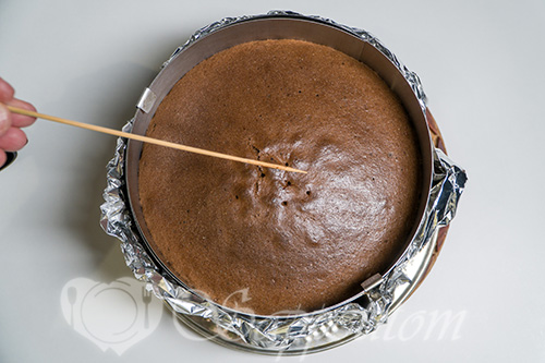 Торт Сникерс #шаг 7