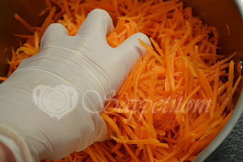 Морковь по-Корейски #шаг 3