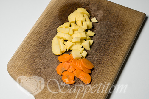 Суп с клецками #шаг 2