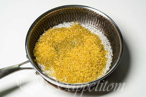 Булгур с овощами #шаг 3