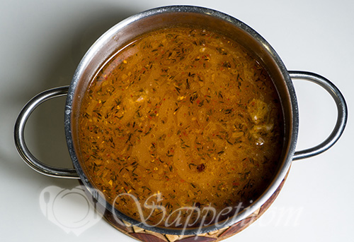 Суп харчо с картошкой #шаг 18