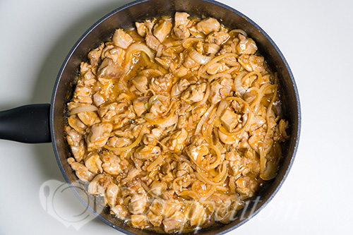 Гуляш из курицы #шаг 5