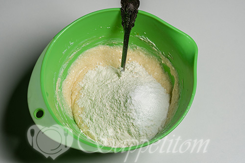 Творожно-банановые оладьи #шаг 3