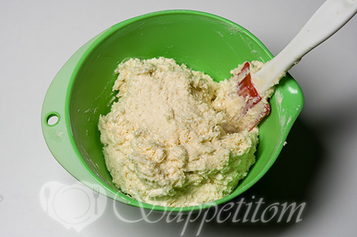 Творожные кексы в формочках #шаг 7