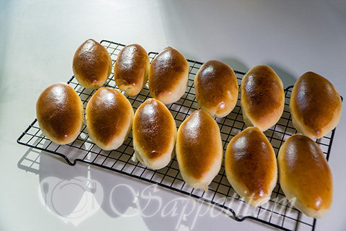 Пирожки с луком и яйцом #шаг 18