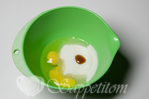 Творожные кексы в формочках #шаг 1