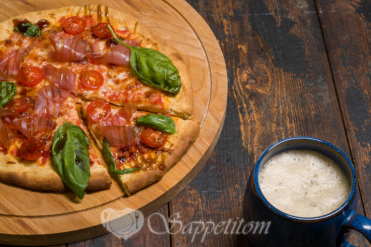 Пицца без дрожжей