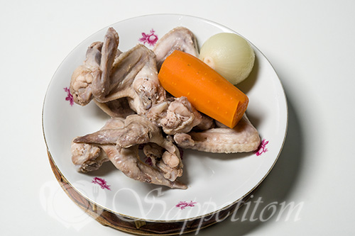 Куриный суп с рисом #шаг 4