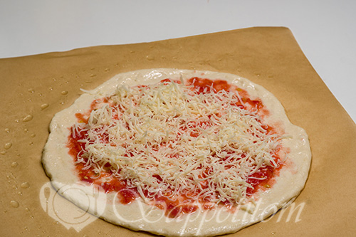 Пицца без дрожжей #шаг 10
