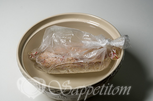 Ветчина из индейки #шаг 9