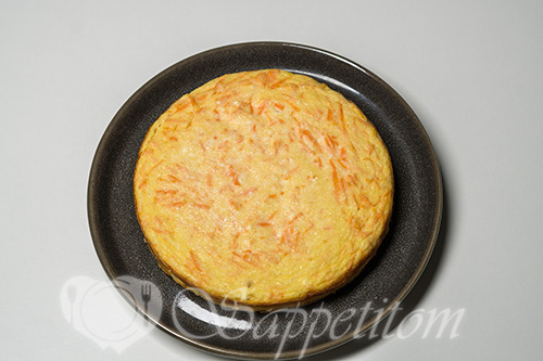 Морковная запеканка #шаг 8