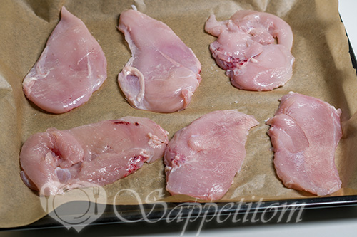 Курица под ананасами в духовке #шаг 3