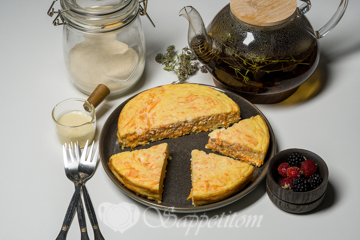 Морковная запеканка