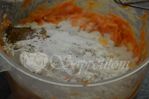 Морковный кекс #шаг 5