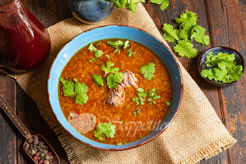 Рецепт приготовления супа харчо в домашних условиях