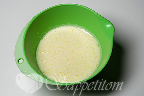 Творожные кексы в формочках #шаг 2