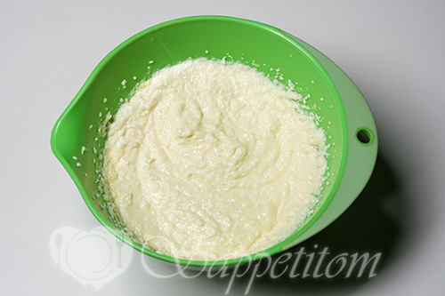 Творожные кексы в формочках #шаг 5