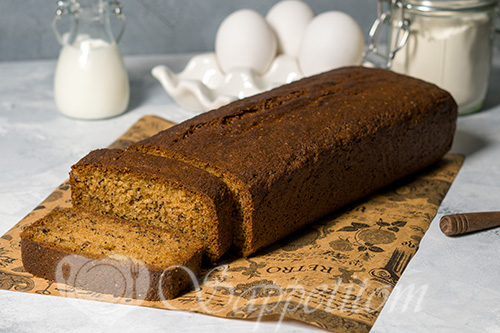 Банановый кекс