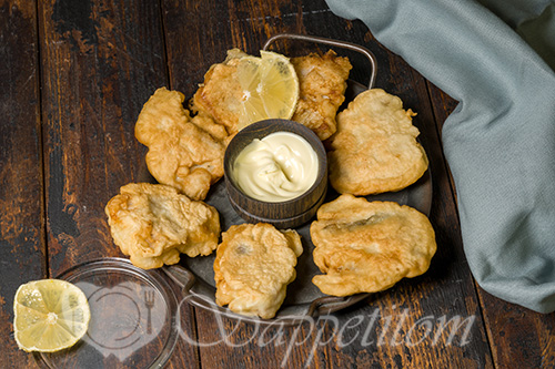 Рыба в кляре #шаг 12