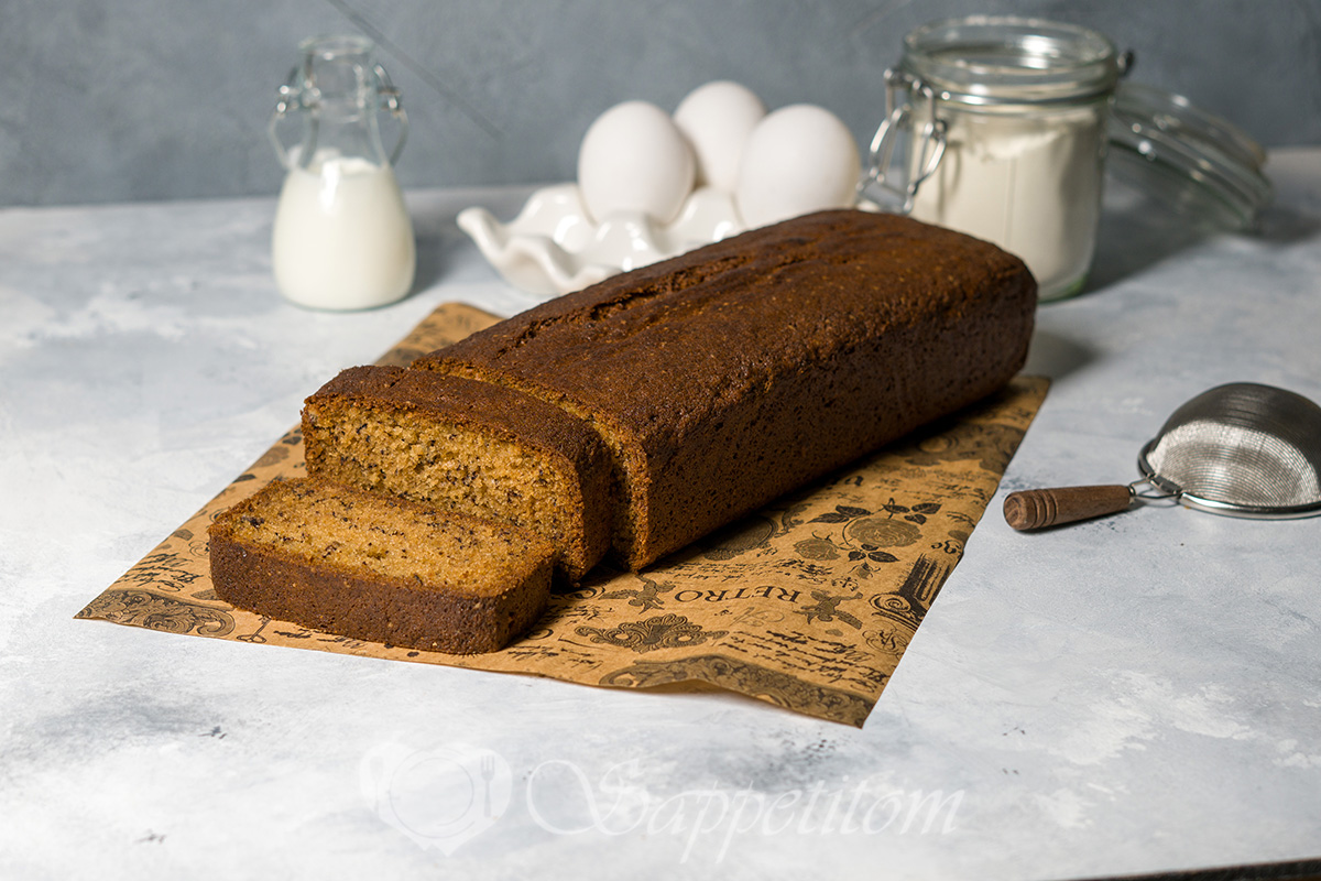 Банановый кекс