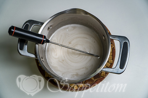 Торт Птичье молоко на желатине #шаг 14