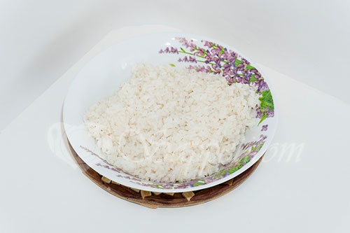 Ленивые голубцы с капустой, рисом и фаршем на сковороде #шаг 1
