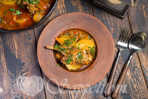 Шулюм из баранины #шаг 17