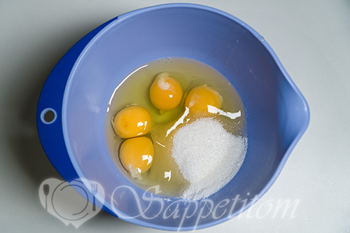 Торт Сникерс #шаг 1